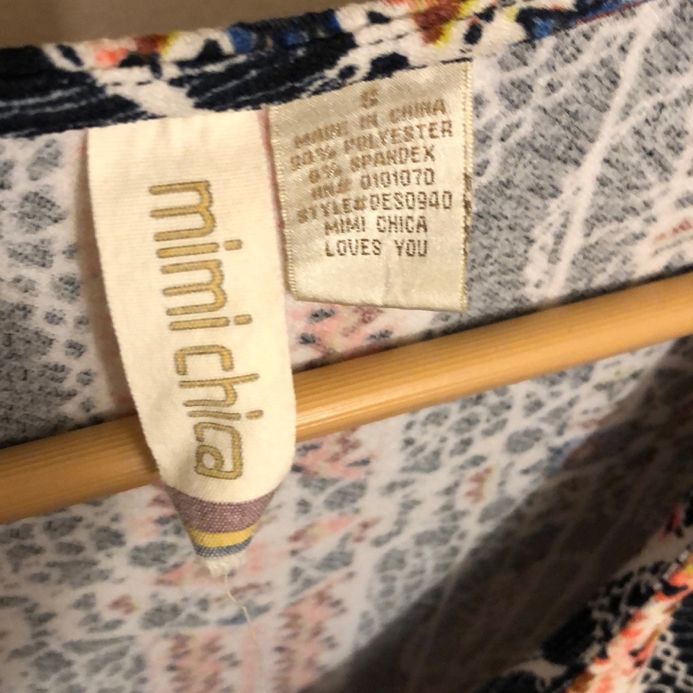 Patterned Midi Dress - Picture 4 of 4